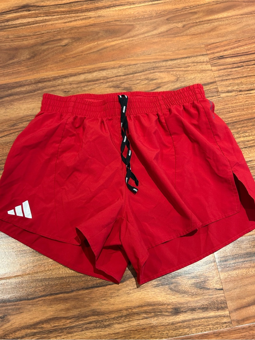 Adidas adizero red track shorts women’s size small
